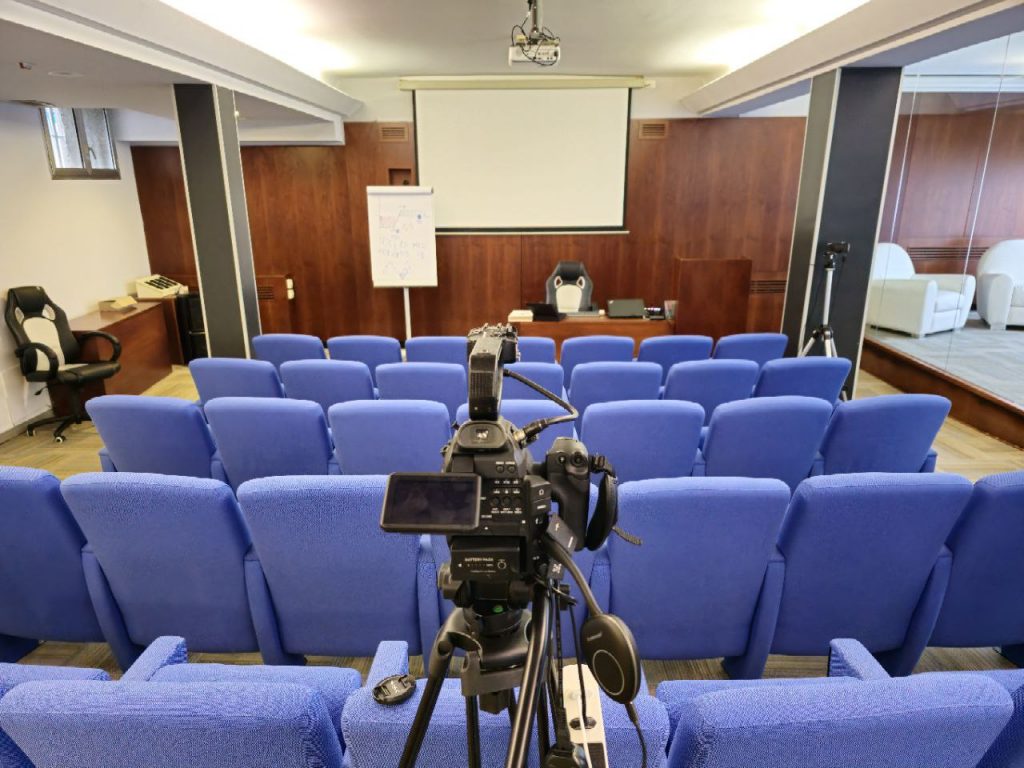 Auditorium vista frontale