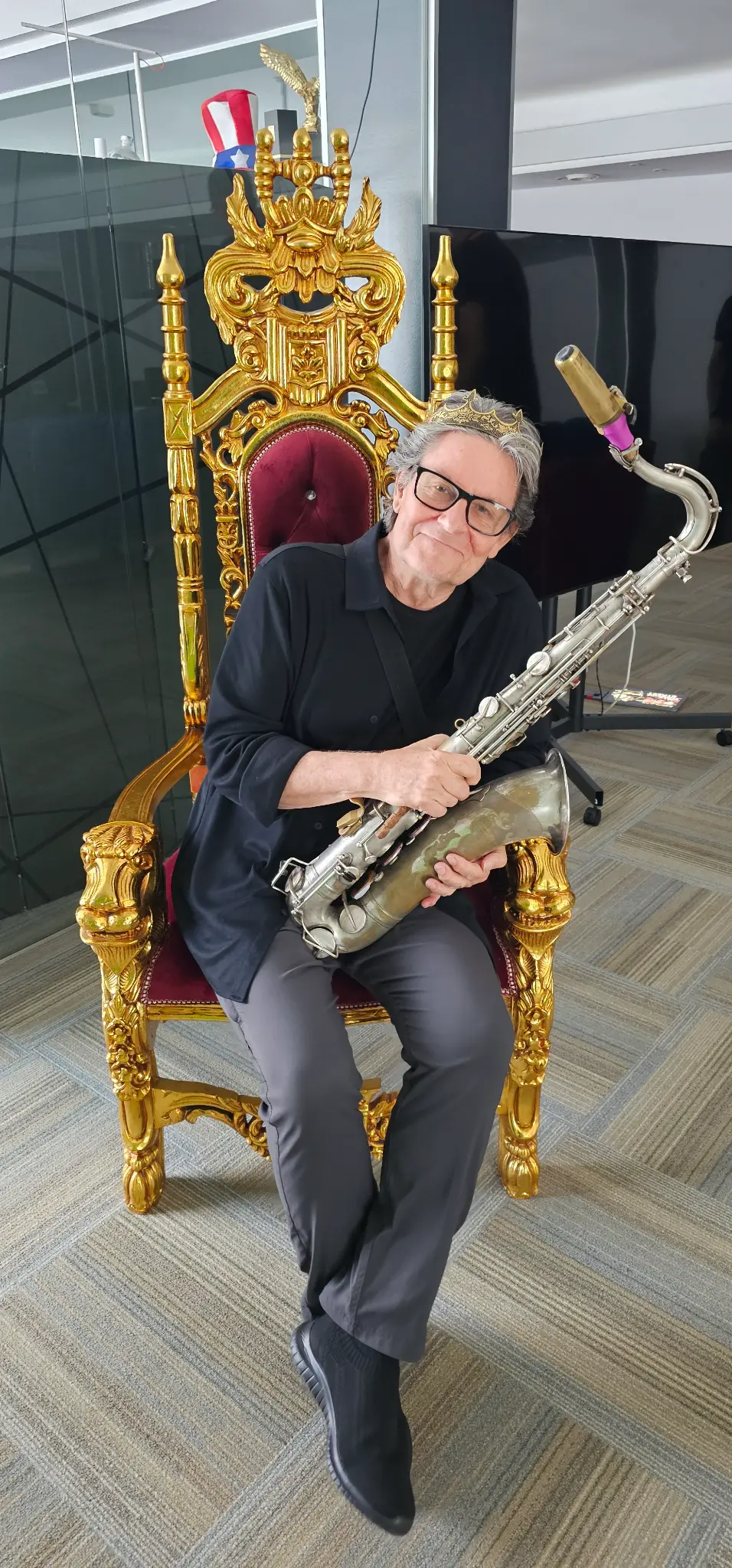 Scott Page sul trono